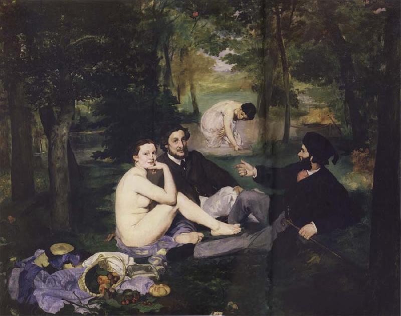 Edouard Manet Luncheon on the Grass